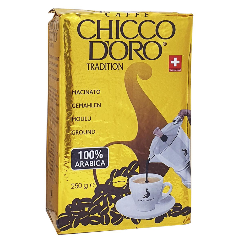 Кава мелена Caffe Chicco d'oro Tradition 250г