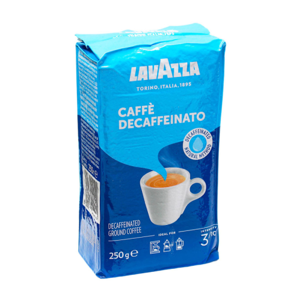 Кофе молотый Lavazza Decaffeinato (Dek Classico) без кофеина, 250 г