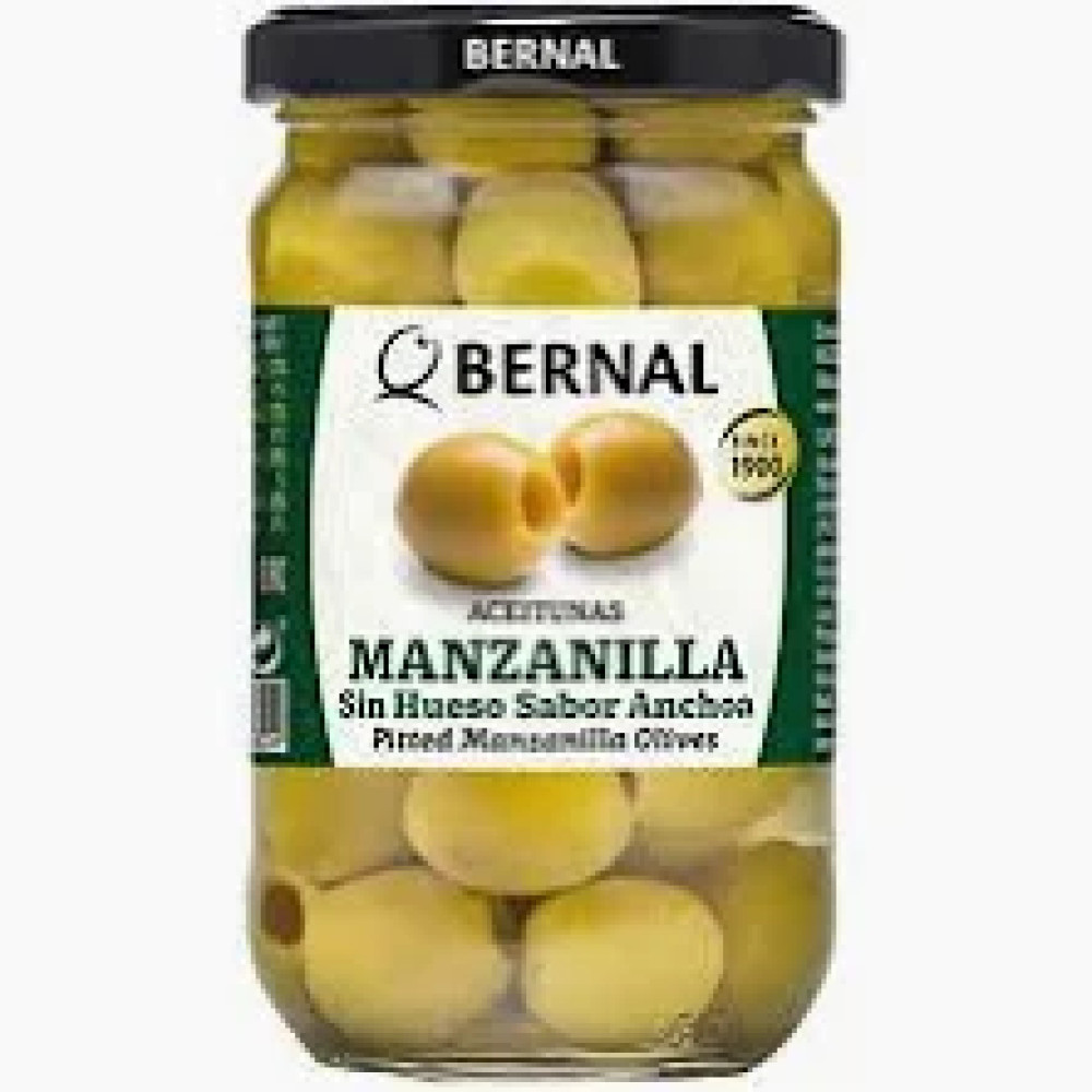Оливки без кісточки Bernal Manzanilla 300г
