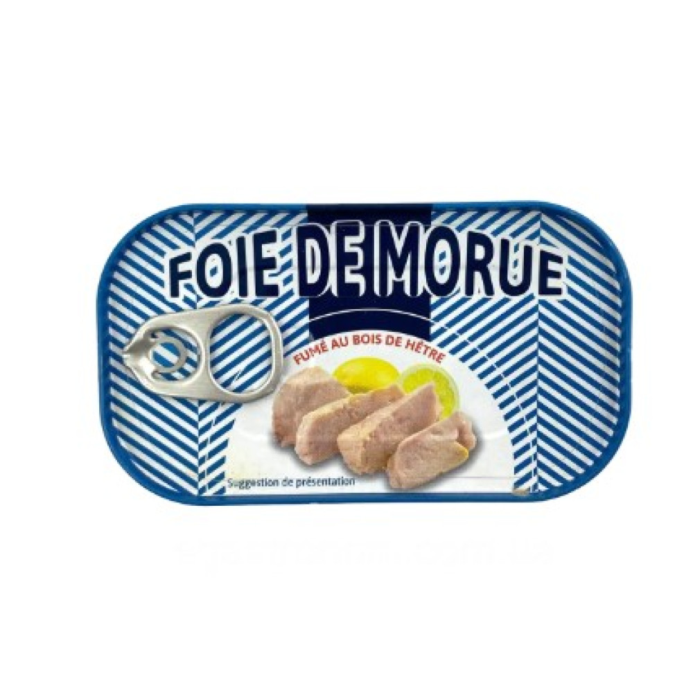 Печень трески Foie de Morue в собственном соку 121г