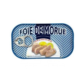 Печень трески Foie de Morue в собственном соку 121г