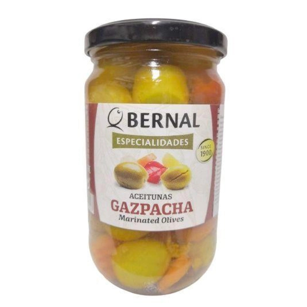 Оливки у соусі гаспача Bernal Gazpacha с/б 300г