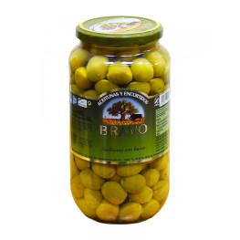 Оливки с косточкой Bravo Aceitunas con hueso, 1000 г