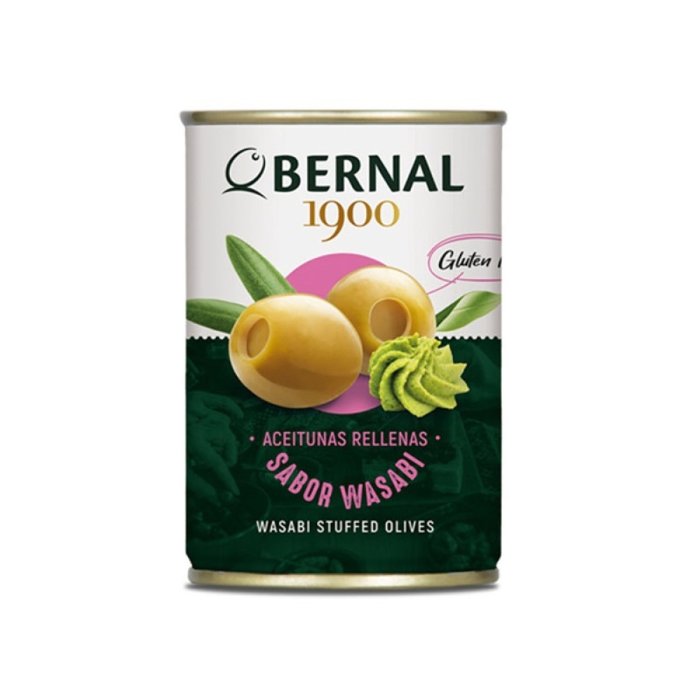 Оливки фаршировані Васабі Bernal Wasabi ж/б 292г
