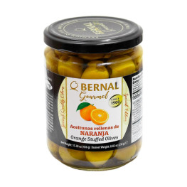 Оливки фаршировані апельсином Bernal Gourmet Aceitunas Rellenas de Naranja, 436г.