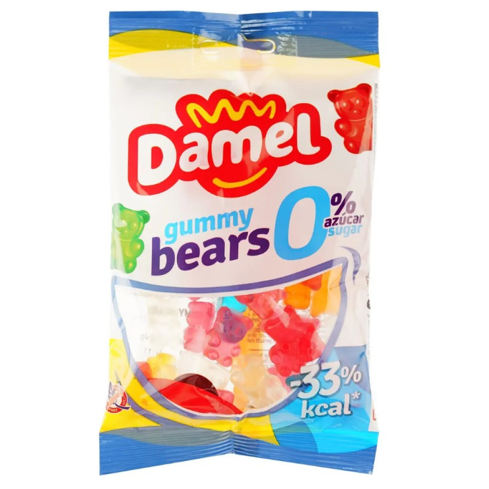 Цукерки желейні без цукру Gummy bears 90г