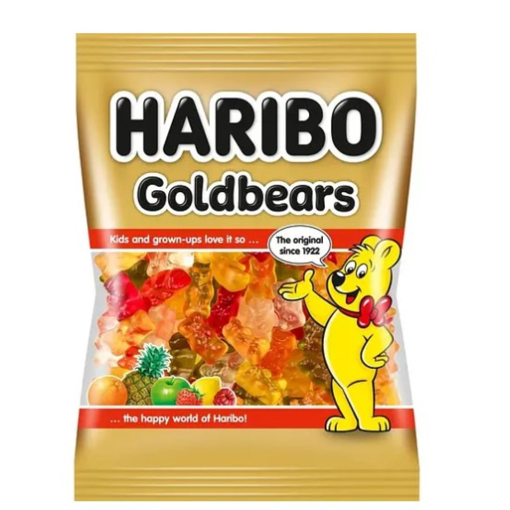 Цукерки желейні Haribo Goldbaren ведмедики 340г