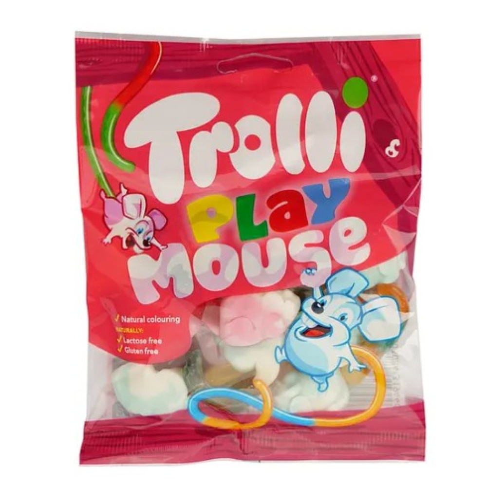 Цукерки желейні Trolli Play Mouse 150г