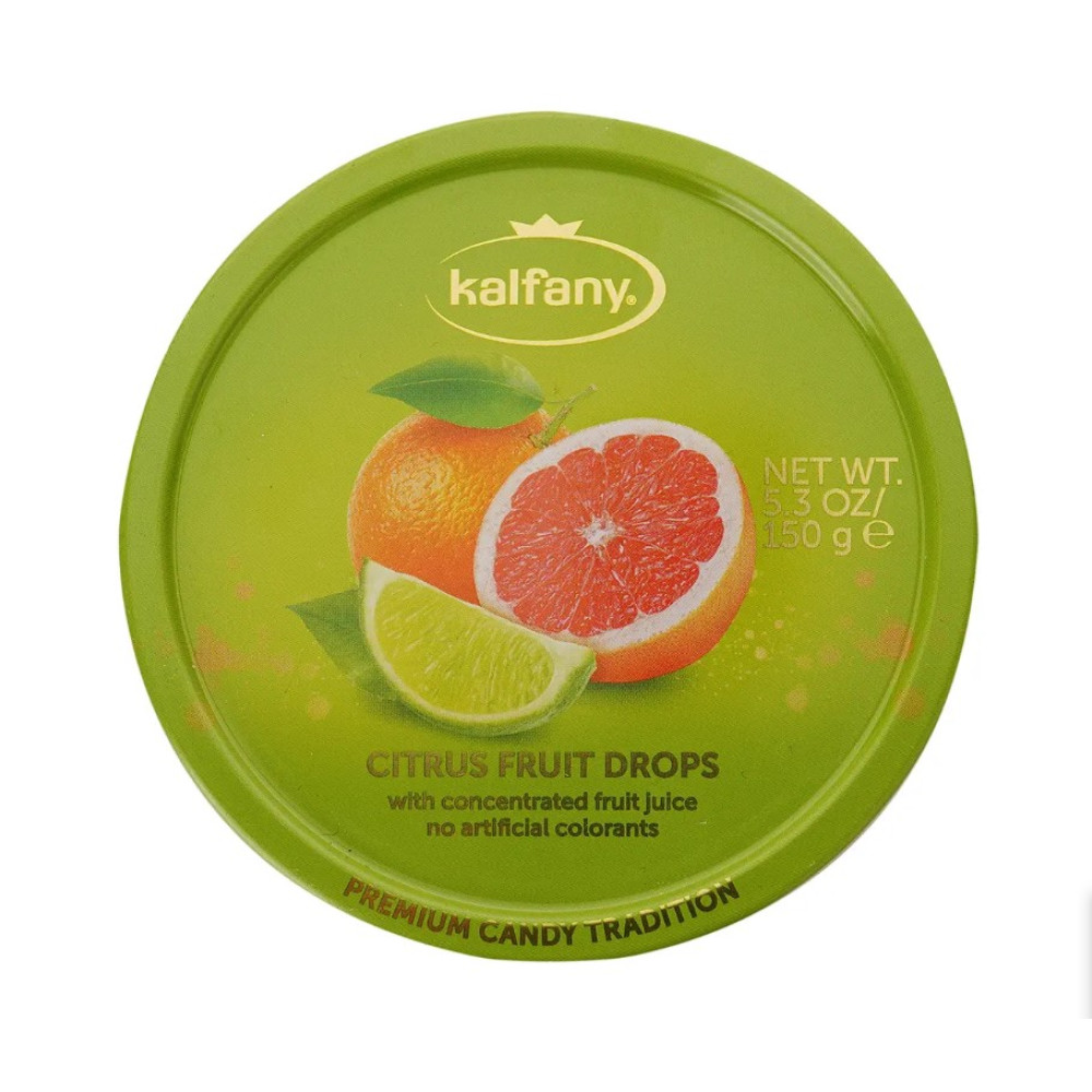 Льодяники Kalfany Citrus Fruit цитрусові 150г