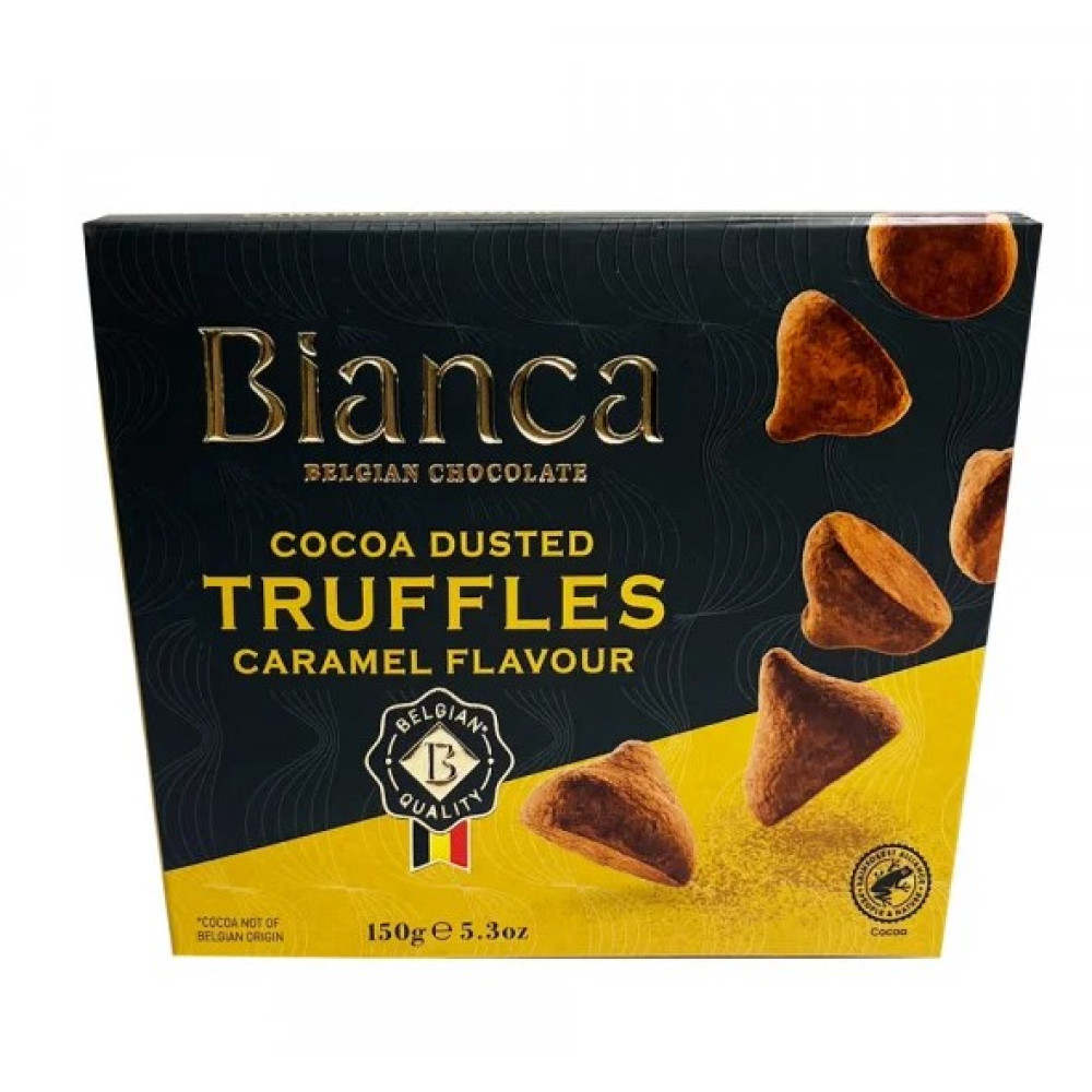 Цукерки Bianca Truffles Caramel Flavour 150г