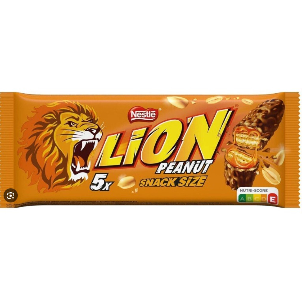 Батончики Lion Peanut Snack Size 155 г