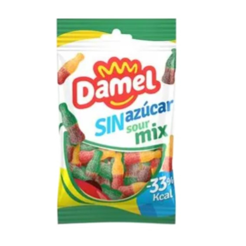 Желейные конфеты Damel Sour Mix без сахара 90 г