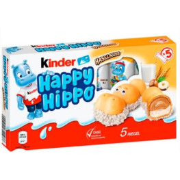 Цукерки Kinder Happy Hippo горіхові 5*20,7г