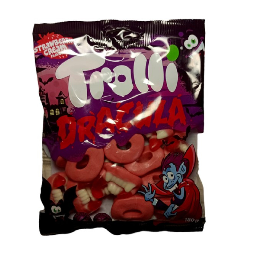 Цукерки желейні Trolli Dracula, 150г