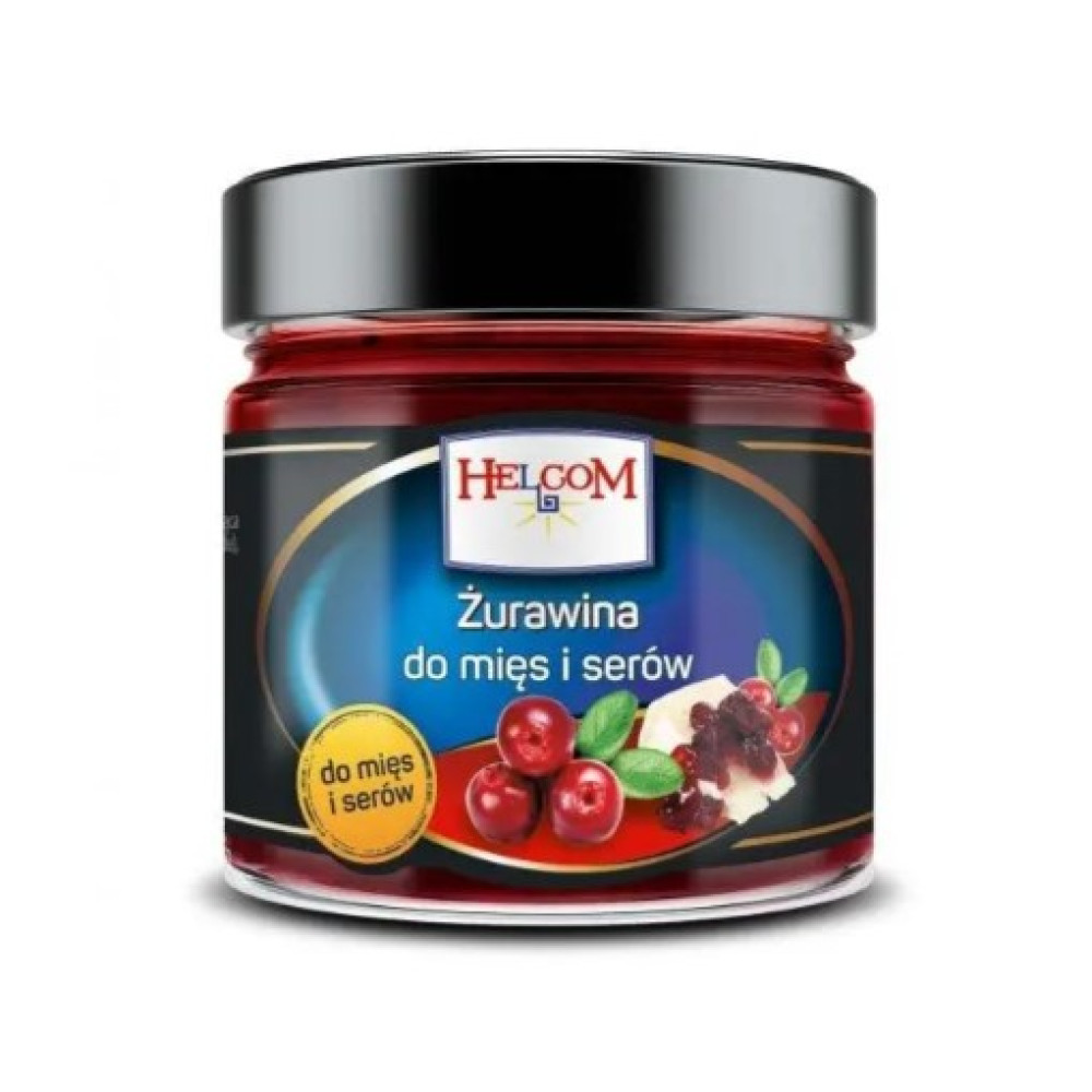 Соус Helcom Клюква для мяса и сыров 210г