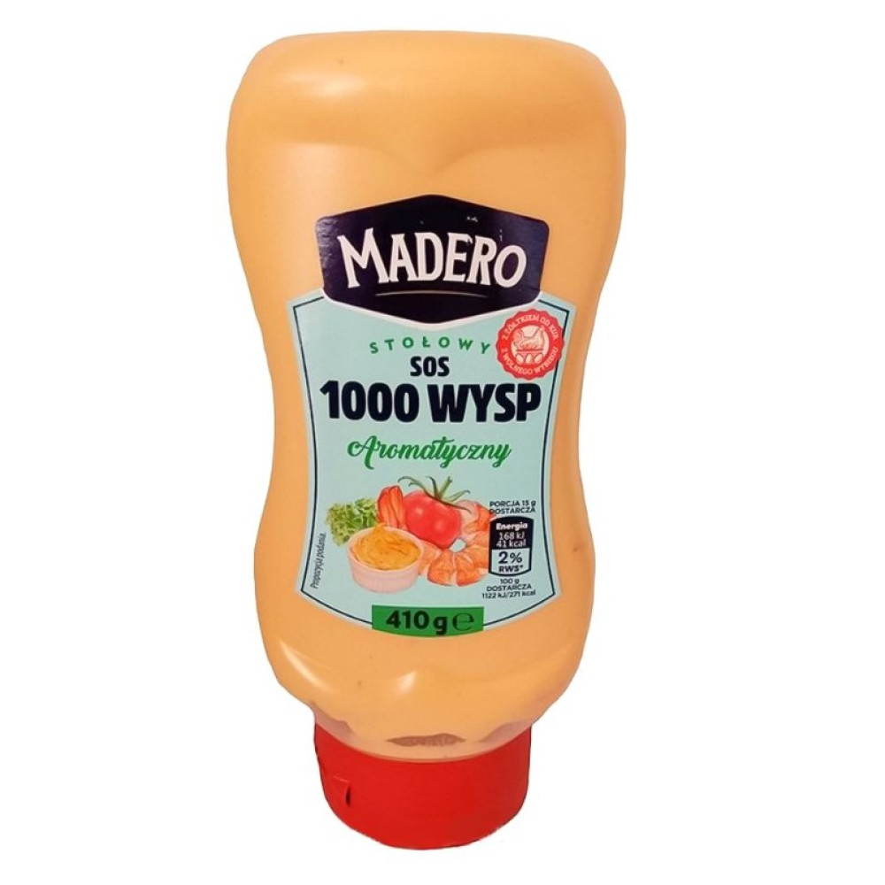 Соус Madero 1000 Wysp Aromatyczny к морепродуктам и рыбе 410г