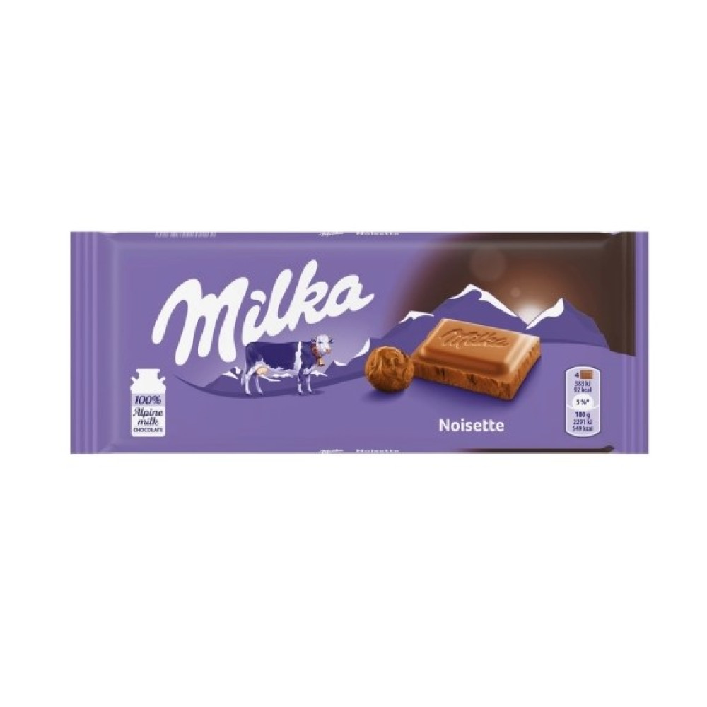 Шоколад Milka Noisette фундук 100г
