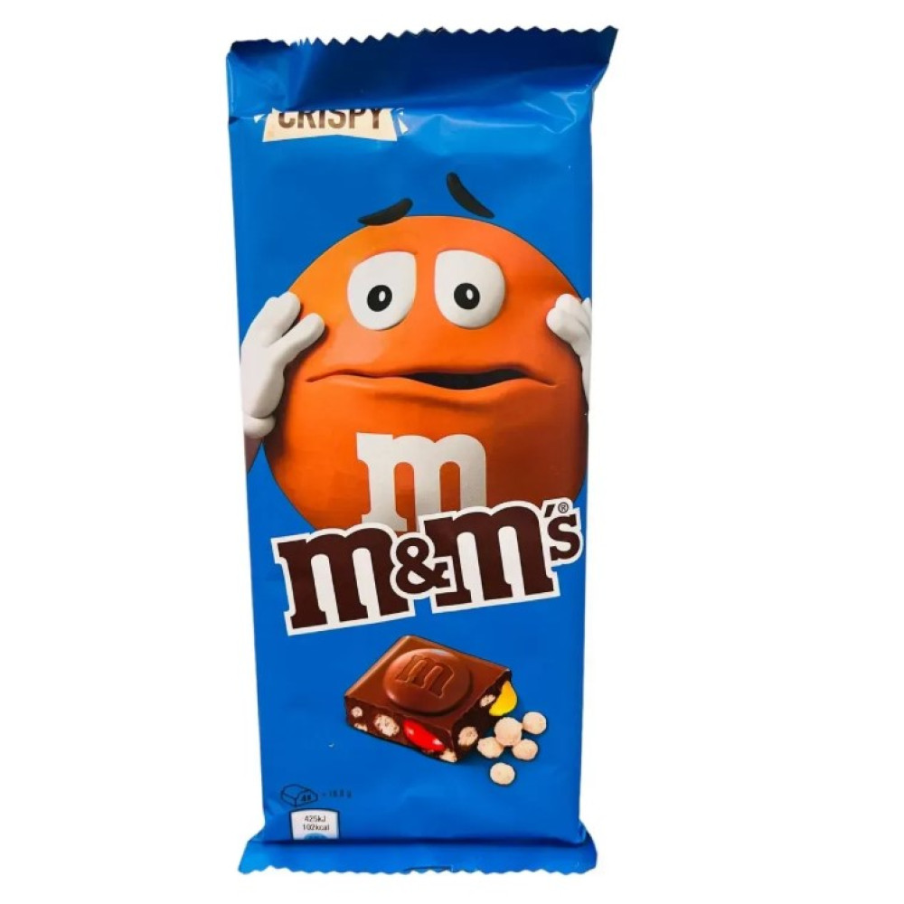 Молочний шоколад M&M's Crispy 150 г