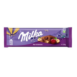 Шоколад Milka 270g Raisins&Hazelnuts