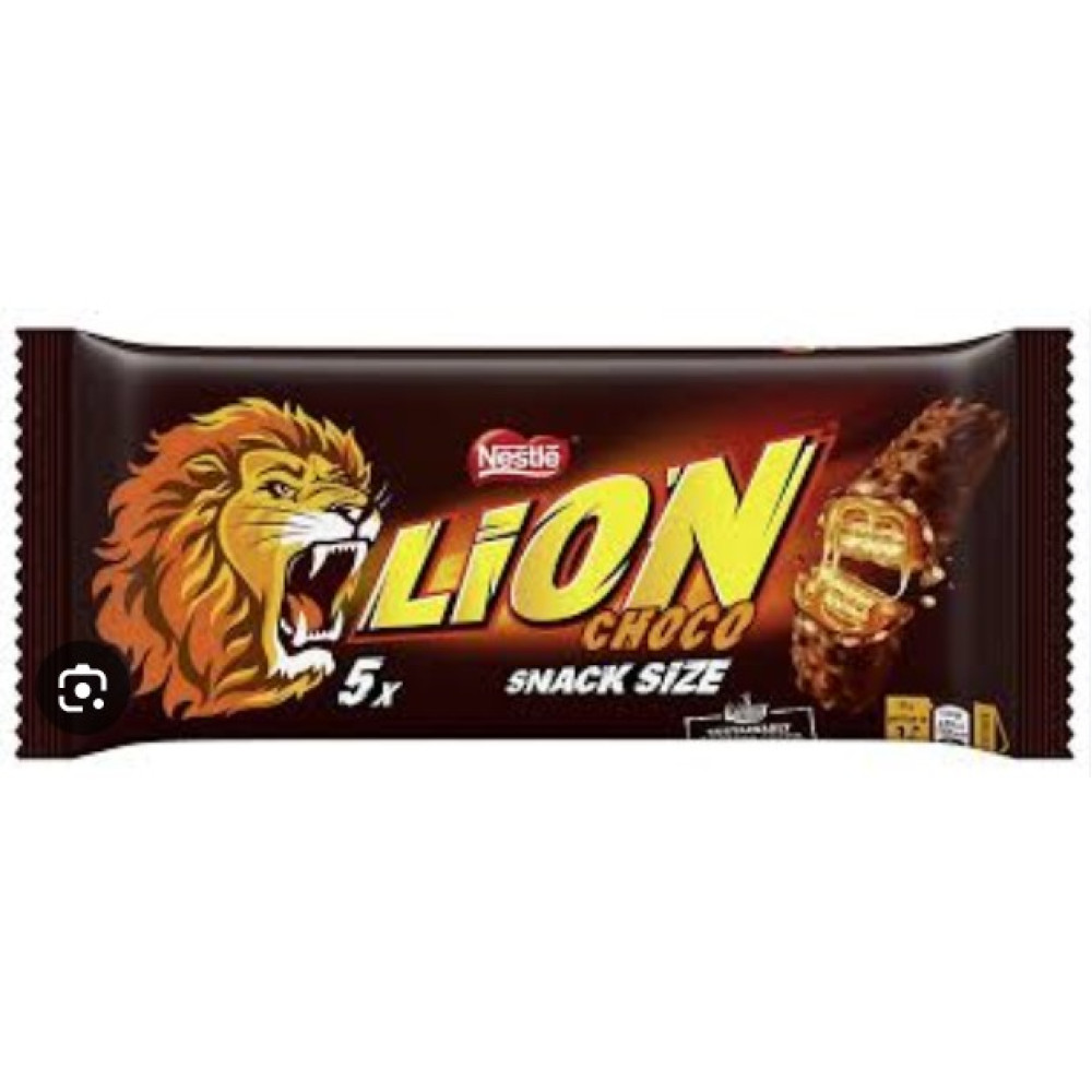 Батончики шоколадні Lion 5 шт