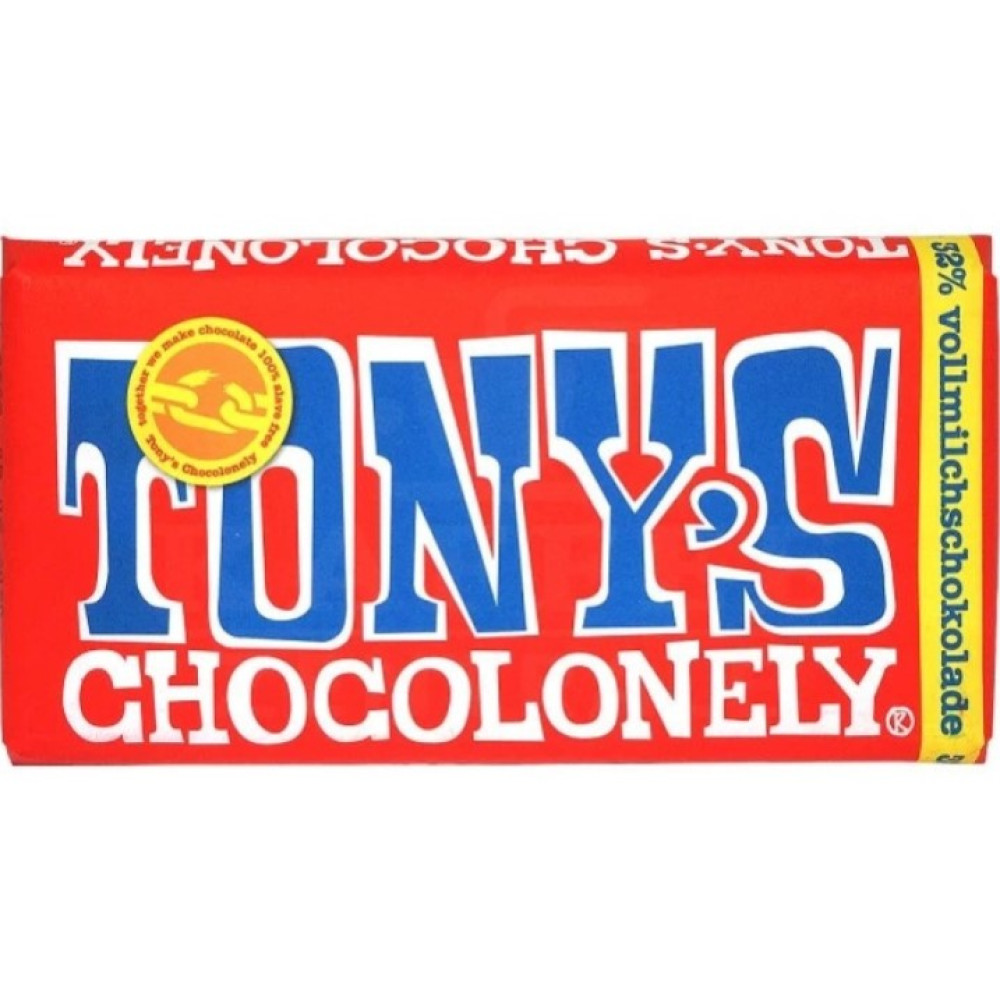 Молочный шоколад Tony's Chocolonely Vollmilch 180г