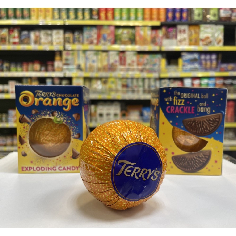 Шоколадный апельсин Terry's Orange Chocolate Exploding Candy
