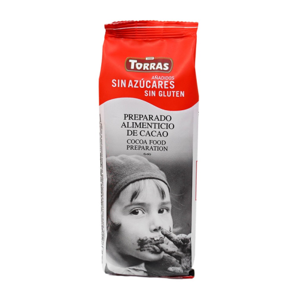 Горячий шоколад без сахара, без глютена Torras Anadidos Sin Azucares, Sin Gluten, 180 г