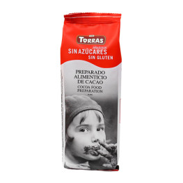 Гарячий шоколад без цукру, без глютену Torras Anadidos Sin Azucares, Sin Gluten, 180 г