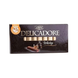 Шоколад темний молочний Baron Delicadore Whiskey, 200г