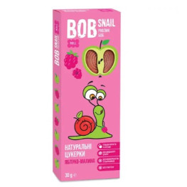 Конфета Bob Snail яблоко-малина 30г