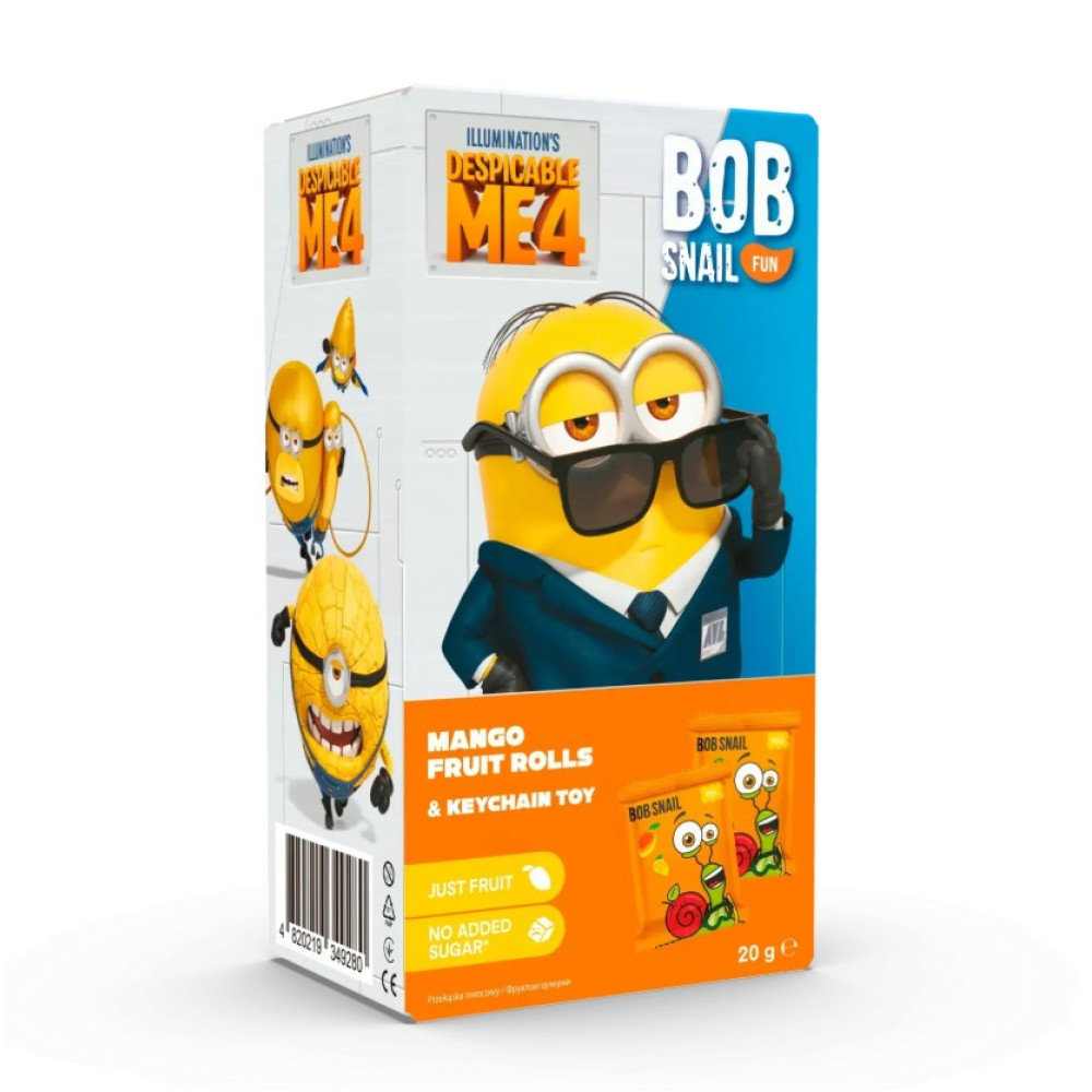 Набор Bob Snail Fun манго 20 г и игрушка