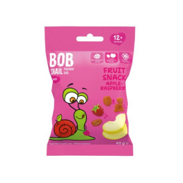Фруктовый снек Bob Snail яблоко малина 40г 