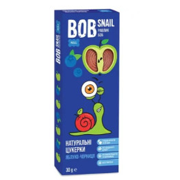 Конфета Bob Snail яблоко-черника 30г