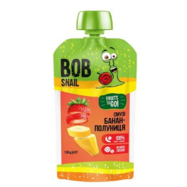 Смузи Bob Snail банан-клубника 120г