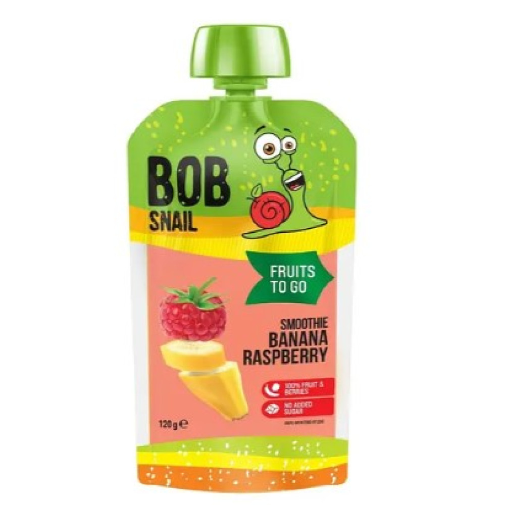 Смузі Bob Snail банан-малина 120г 