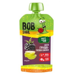 Смузі Bob Snail груша-ожина 120г