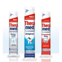 Зубна паста Theramed із дозатором 100мл. Німеччина