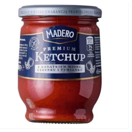 Кетчуп Madero с медом и чесноком 300г
