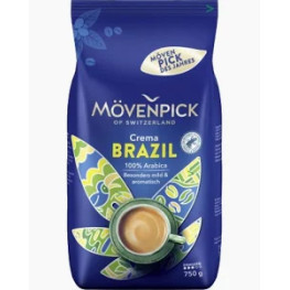 Кофе в зернах Mövenpick Crema Brazil 750г 100% Арабіка