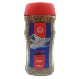 Кофе Swisso Kaffee Decaf без кофеина раствораимый 200 г