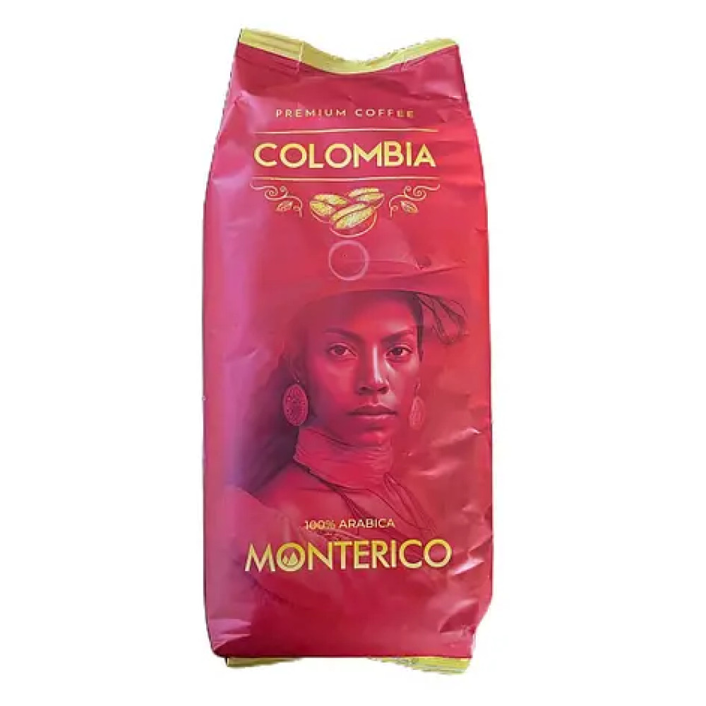 Кофе в зернах Monterico Colombia 100% премиальная колумбийская арабика 1кг, Испания