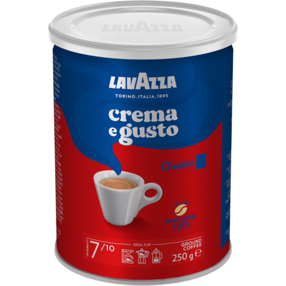 Кава мелена LavAzza Crema e Gusto Classico з/б 250 г Італія