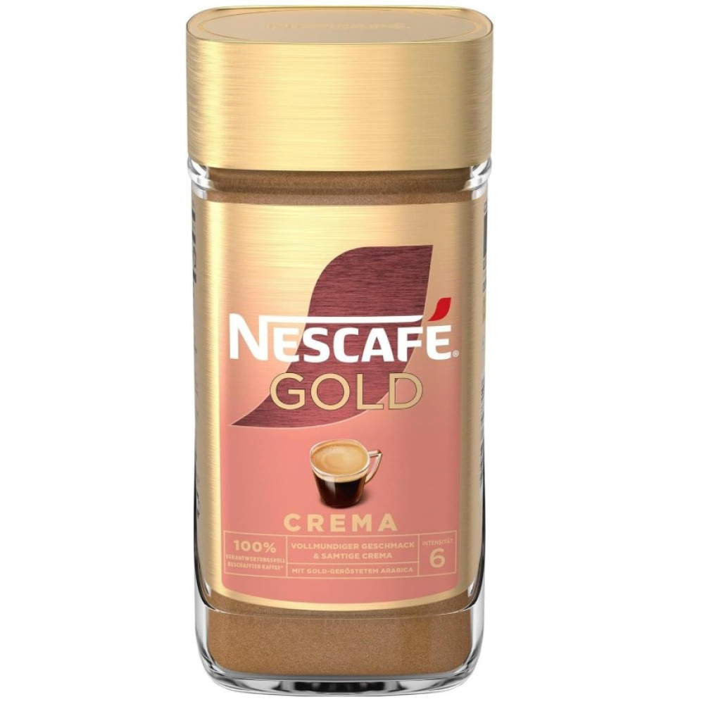Кофе растворимый Nescafe Gold Crema 200 г