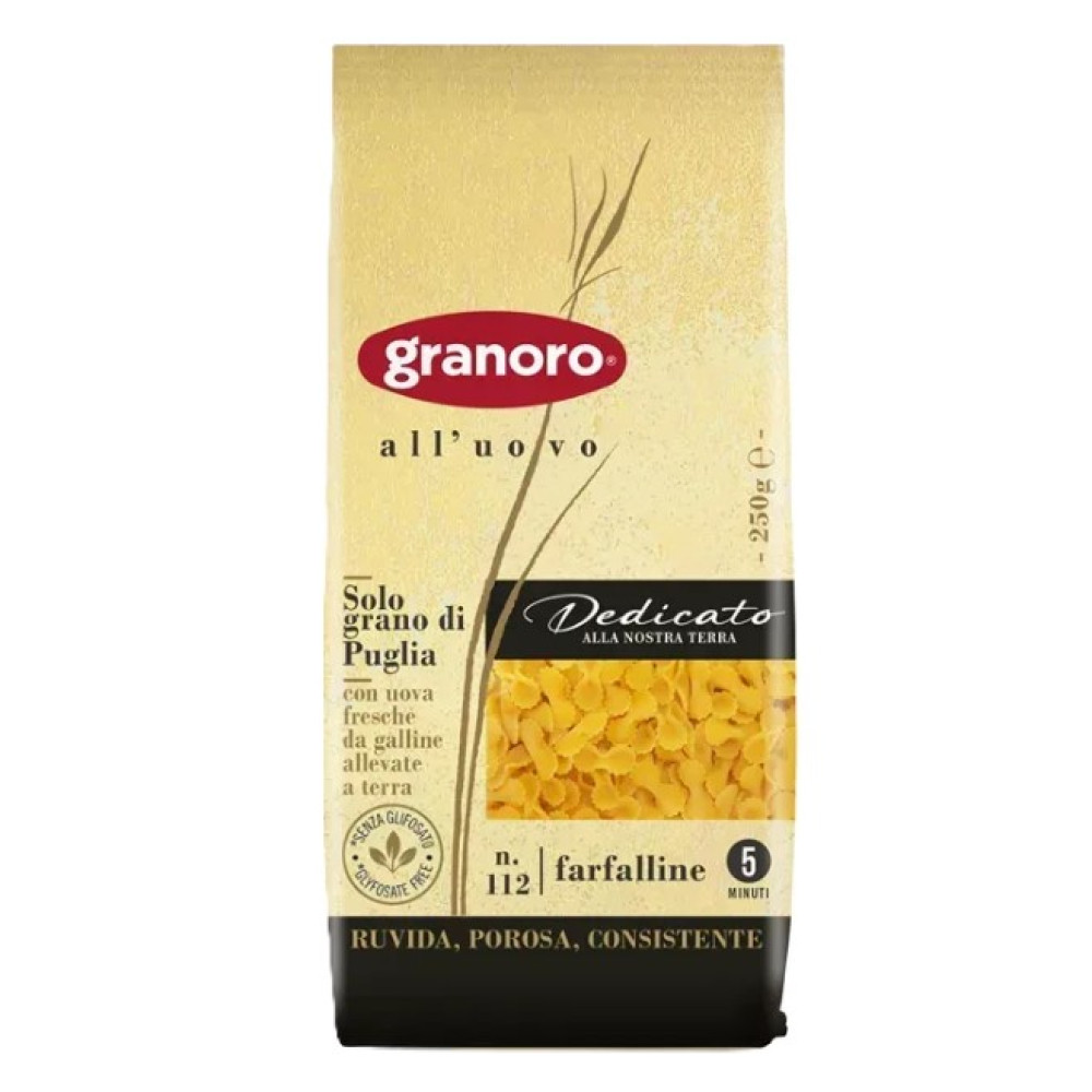 Макарони Granoro Farfalline з яйцем 250г