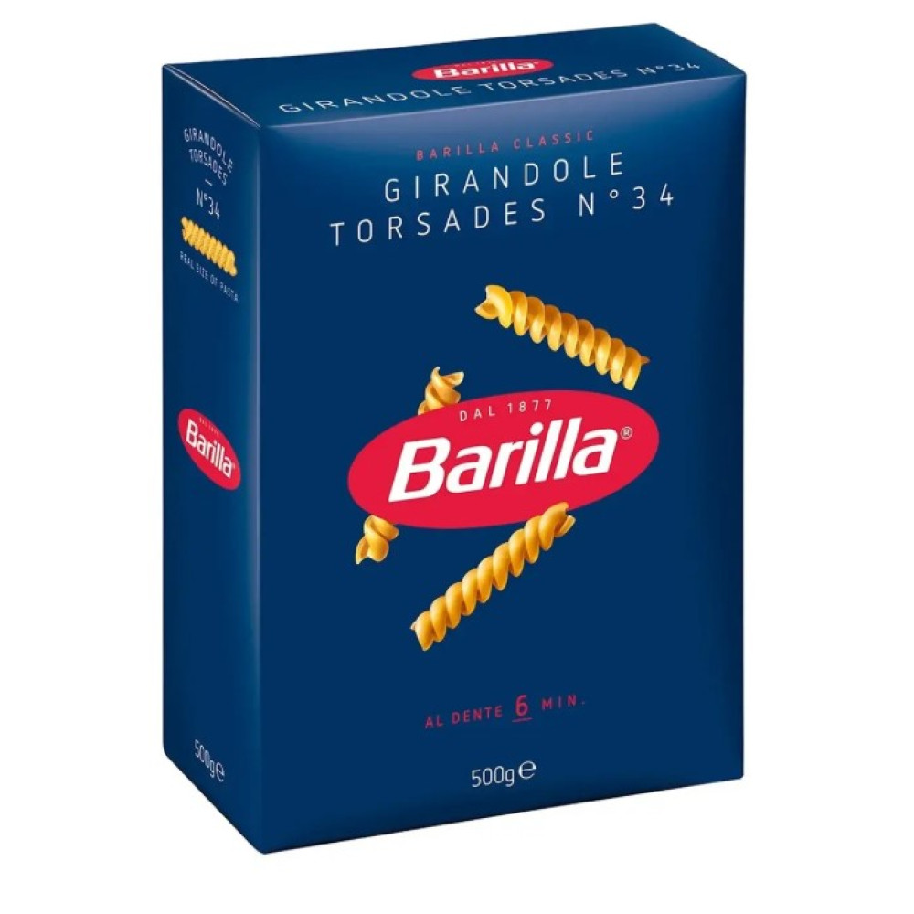Макарони Barilla 34 Girandole Torsades, 500г