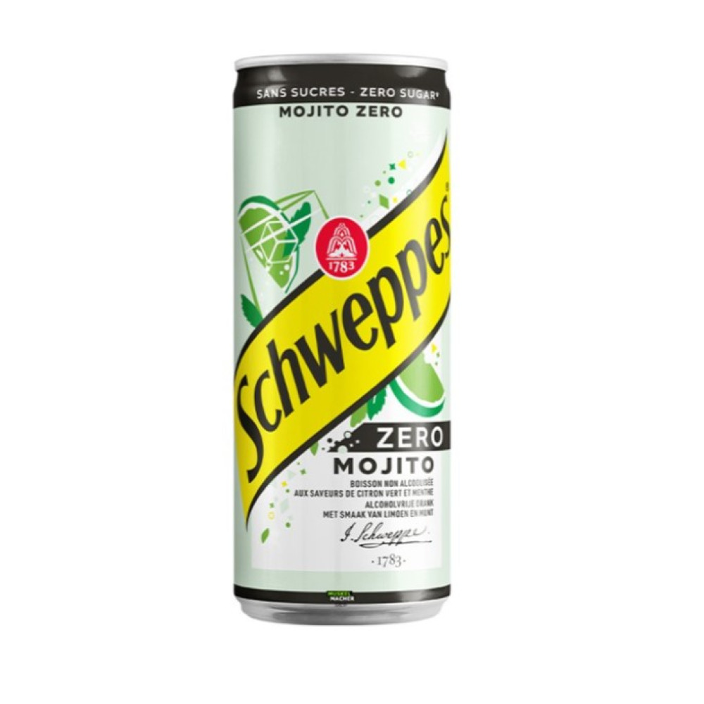 Напій газованний Schweppes Zero Mojito 330 ml