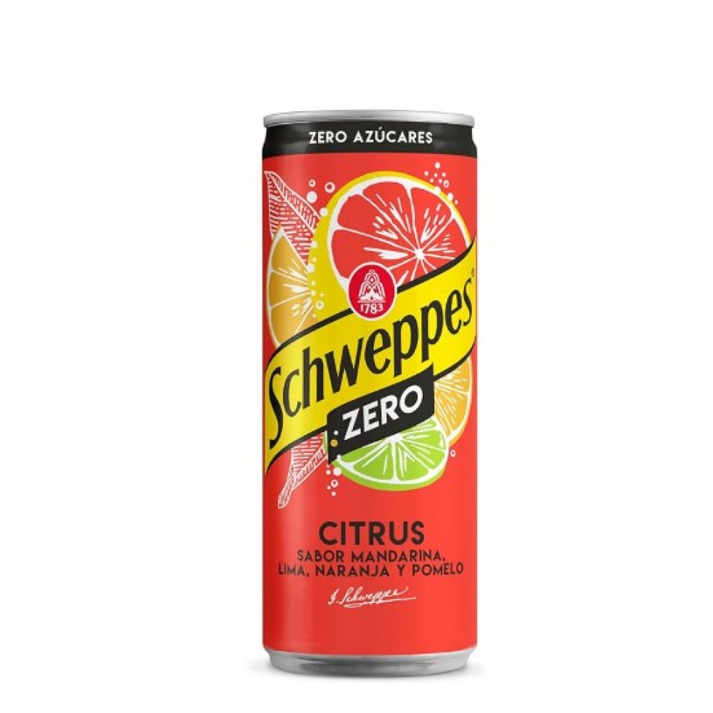 Напій Schweppes Zero без цукру  цитрусовий мікс  330мл