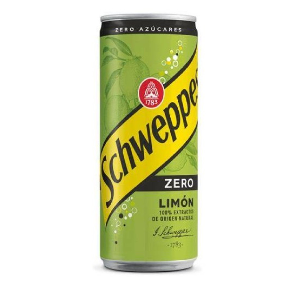 Напій газованний Schweppes Lemon Zero 330 мл