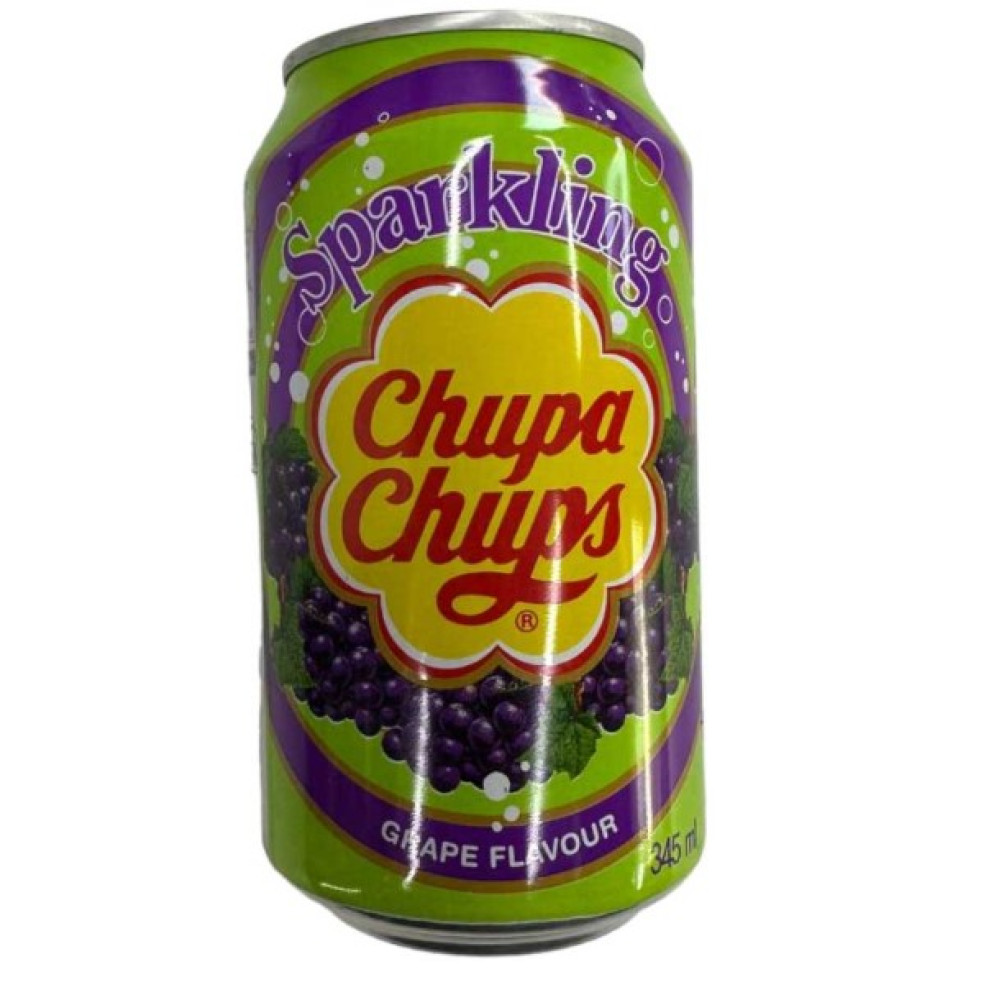  Chupa Chups Grape Безалкогольний напій сильногазований виноград