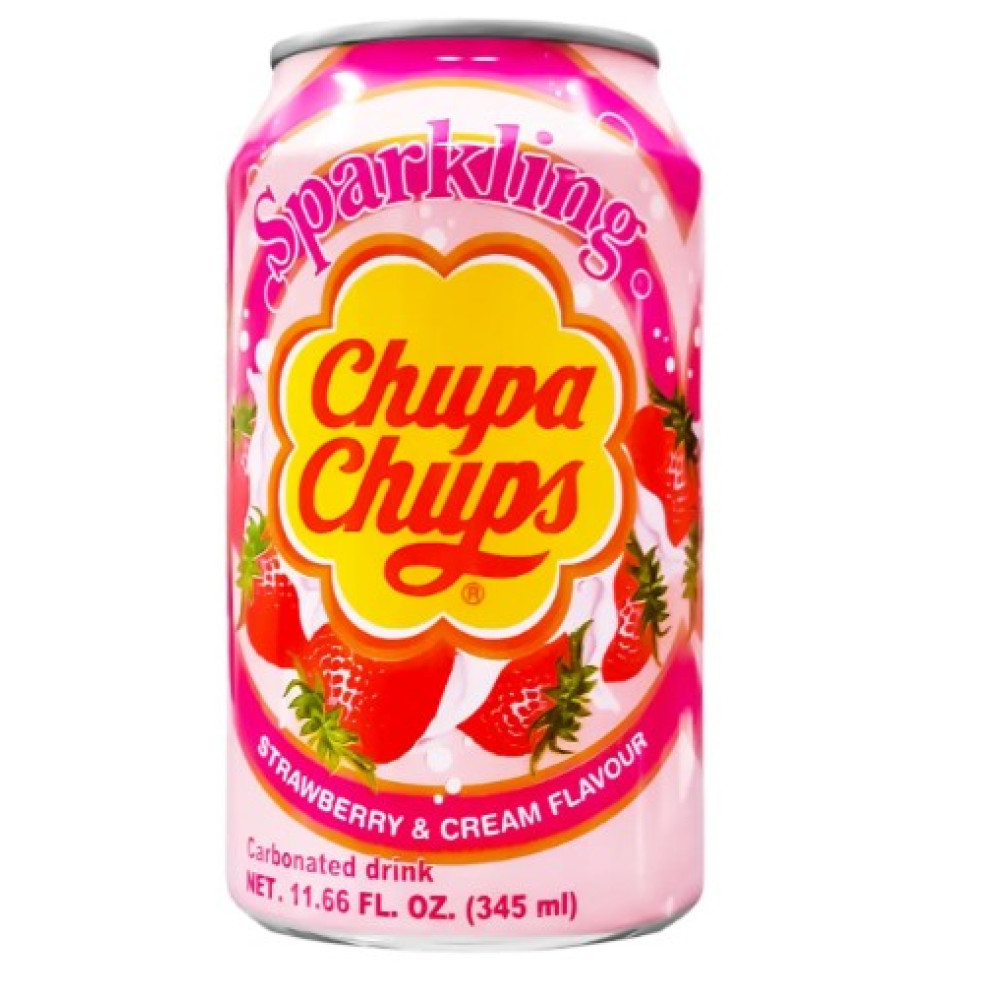 Напій Chupa Chups полуниця з вершками 345мл